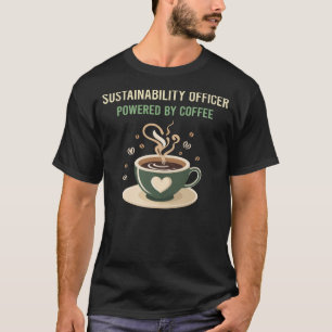 Beauftragter für die Nachhaltigkeit des Kaffees T-Shirt
