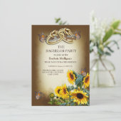 Beauftragung der Zeremonie Bachelor Einladung (Stehend Vorderseite)