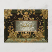 Beaumanoir Mishka Viktorianische Tischnummer Card (Rückseite)