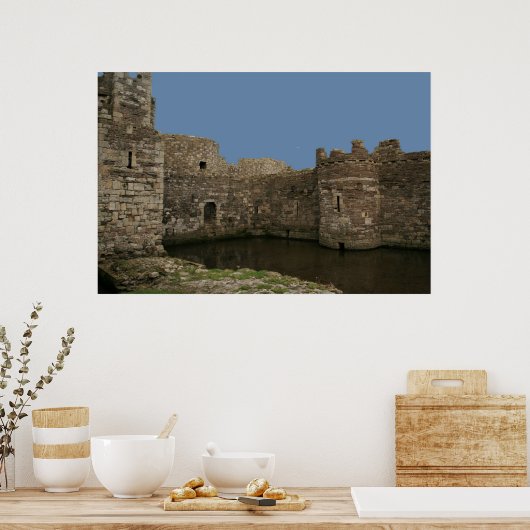 BEAUMARIS CASTLE. POSTER (Küche)