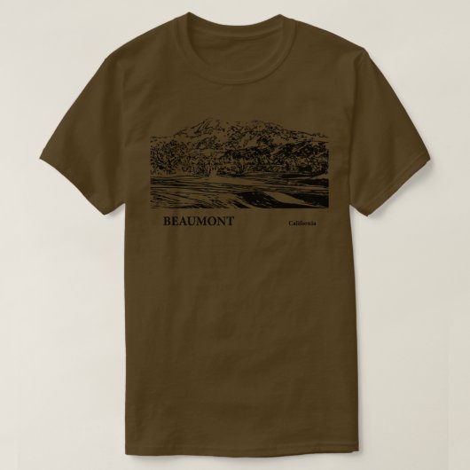Beaumont California TShirt 2 (Design vorne)