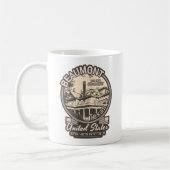 BEAUMONT CITY - TEXAS VINTAG KAFFEETASSE (Links)
