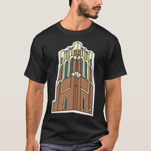 Beaumont Tower MSU T-Shirt (Vorderseite)