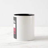 Beaumont TX Zweifarbige Tasse (Mittel)
