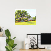 Beauregard House Poster (Heimbüro)