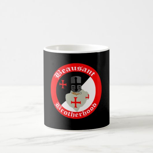Beausant Bruderschaftsschwarzes Tasse (Mittel)