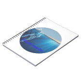 Beauté marine glacier- notizblock (Linke Seite)