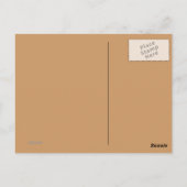Beauteous Pferdepostkarte Postkarte (Rückseite)