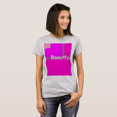 Beautfy women grau T-Shirt (Vorne ganz)