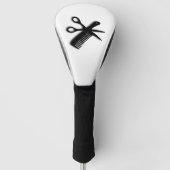 Beautician Barber Design Golf Headcover (Vorderseite)