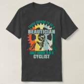 Beautician Biker Design T-Shirt (Design vorne)