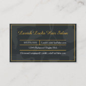 Beautician Business Card Visitenkarte (Rückseite)