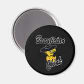 Beautician Chick #4 Magnet (Vorderseite/Rückseite)
