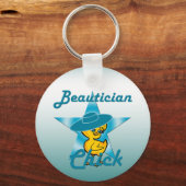 Beautician Chick #7 Schlüsselanhänger (Vorderseite)