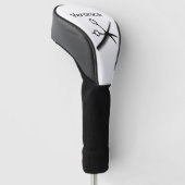 Beautician Comb und Schere Personal Golf Headcover (angewinkelt)