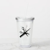 Beautician Design Acryltrinkbecher (Rückseite)