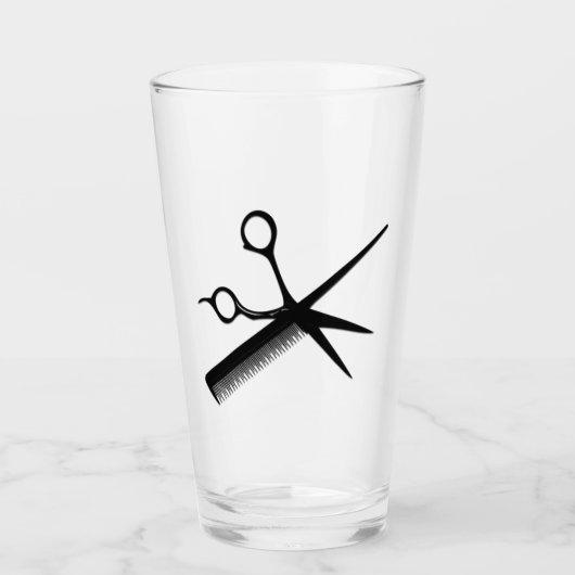 Beautician Design Glas (Vorderseite)