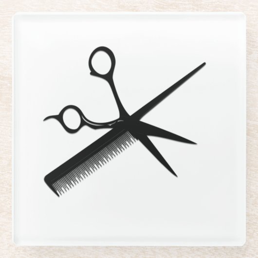 Beautician Design Glasuntersetzer (Vorderseite)