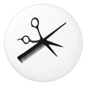 Beautician Design Keramikknauf (Vorderseite)