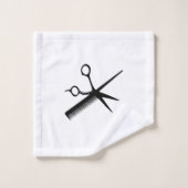 Beautician Design Personal Badhandtuch Set (Waschlappen)