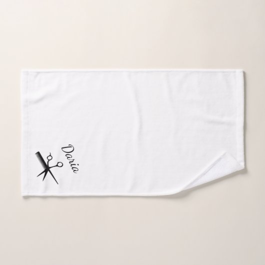 Beautician Design Personal Badhandtuch Set (Handtuch)