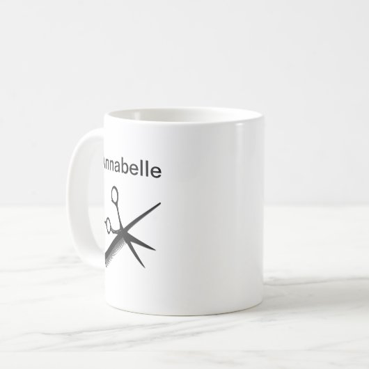 Beautician Design Personal Kaffeetasse (Vorderseite Links)