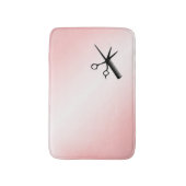Beautician Design Pink Badematte (Vorderseite Vertikal)