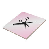 Beautician Design Pink Fliese (Seite)