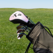 Beautician Design Pink Golf Headcover (In SItu)