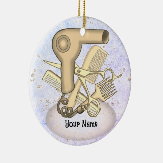 Beautician Keramik Ornament (Rechts)