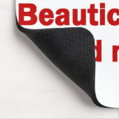 Beautician-Mausunterlage Mousepad (Ecke)