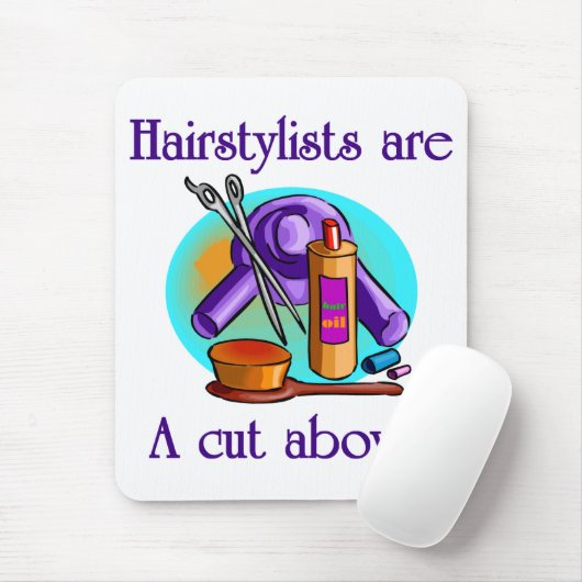 Beautician-Mausunterlage Mousepad (Mit Mouse)