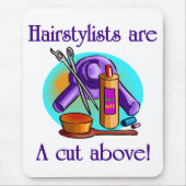 Beautician-Mausunterlage Mousepad (Vorne)