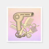 Beautician napkins serviette (Vorderseite)