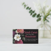 Beautician Visitenkarte (Stehend Vorderseite)