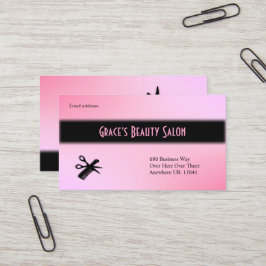 Beautician-Visitenkarte Visitenkarte