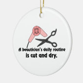 Beauticians routinemäßig keramikornament (Links)