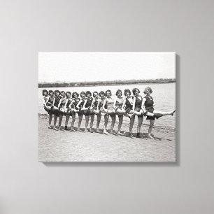 Beauties, 1923 leinwanddruck