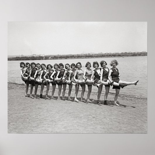 Beauties, 1923. Vintages Foto Poster (Vorne)