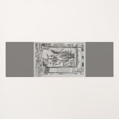 Beauties and the Beast – Yoga Mat Yogamatte (Rückseite (Horizontal))