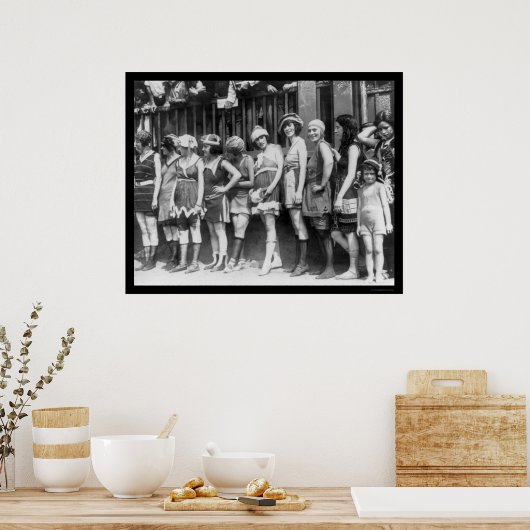 Beauties Contest in Washington, DC 1920 Poster (Küche)