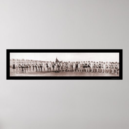 Beauties Galveston Foto 1926 Poster (Vorne)