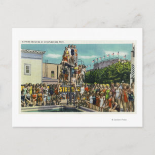 Beauties im Steeplechase Park Postkarte