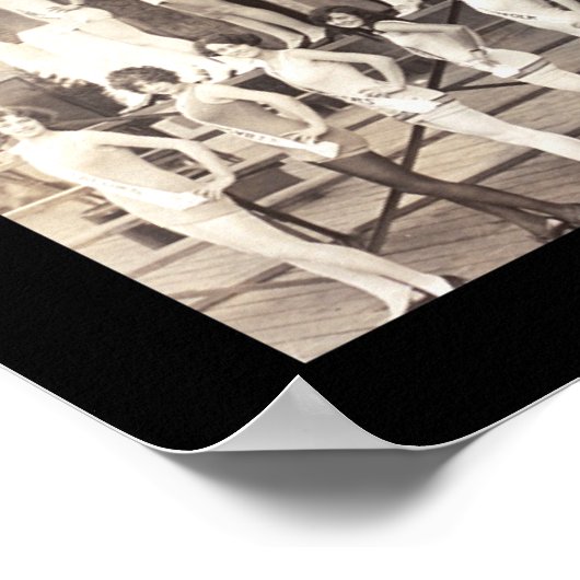 Beauties NJ LG Foto 1926 Poster (Ecke)