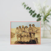 Beauties Postkarte (Stehend Vorderseite)