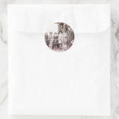 Beauties Runder Aufkleber (Tasche)