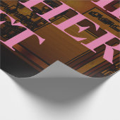 BEAUTIFL MOTHER GIFT_PINK_BLAKE_BROWN_HOUSE GESCHENKPAPIER (Ecke)