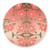 Beautifu Flower Cabinet ziehen Keramikknauf (Vorderseite)