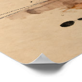 Beautiful Abstract African=American Woman Praying Poster (Ecke)