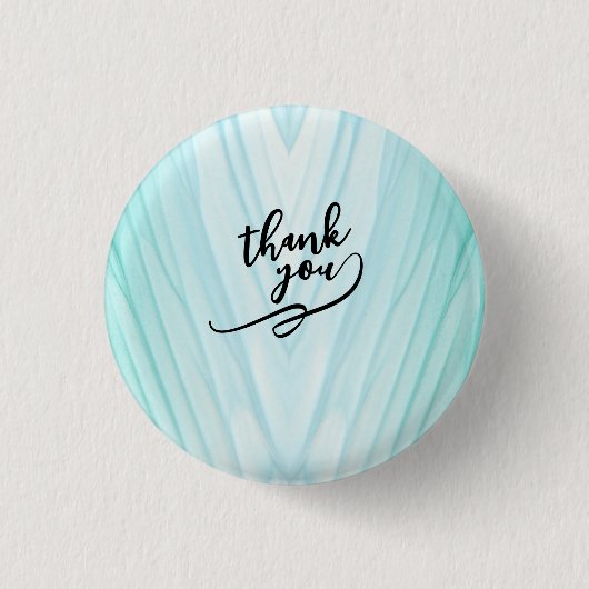 Beautiful abstract art thank you button (Vorderseite)